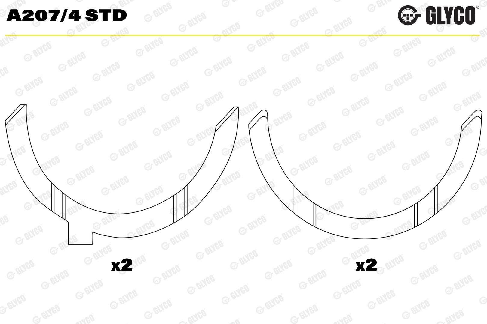 Distanzscheibe, Kurbelwelle