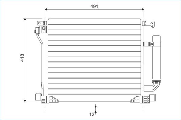 Kondensator, Klimaanlage