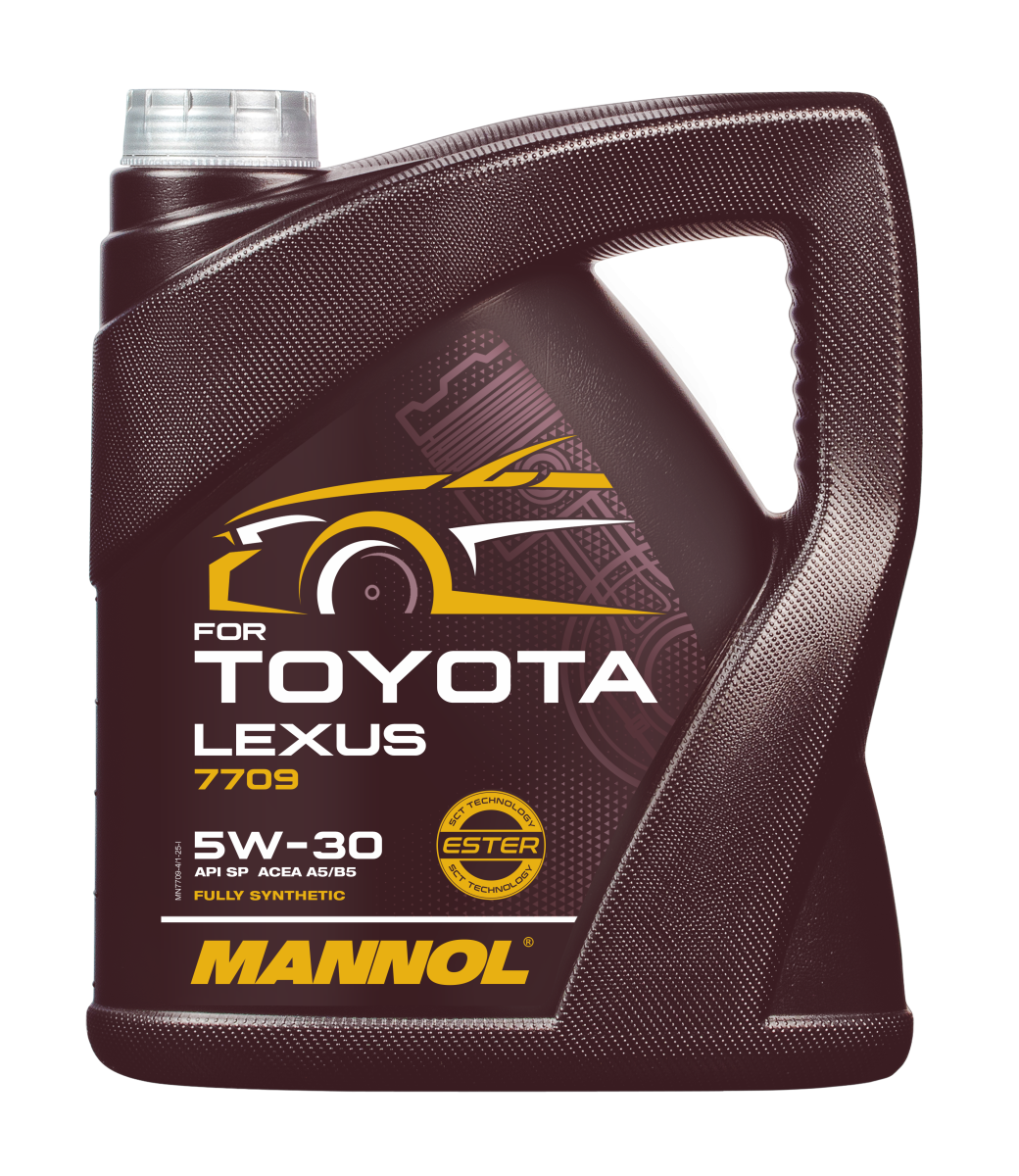 5W-30 Mannol 7709 for Toyota Lexus Motoröl 4 Liter
