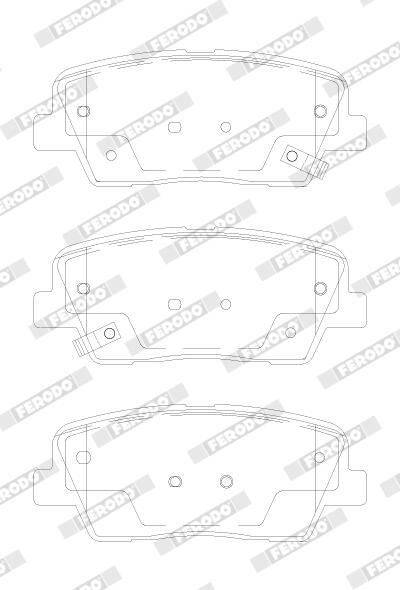 Bremsbelagsatz, Scheibenbremse
