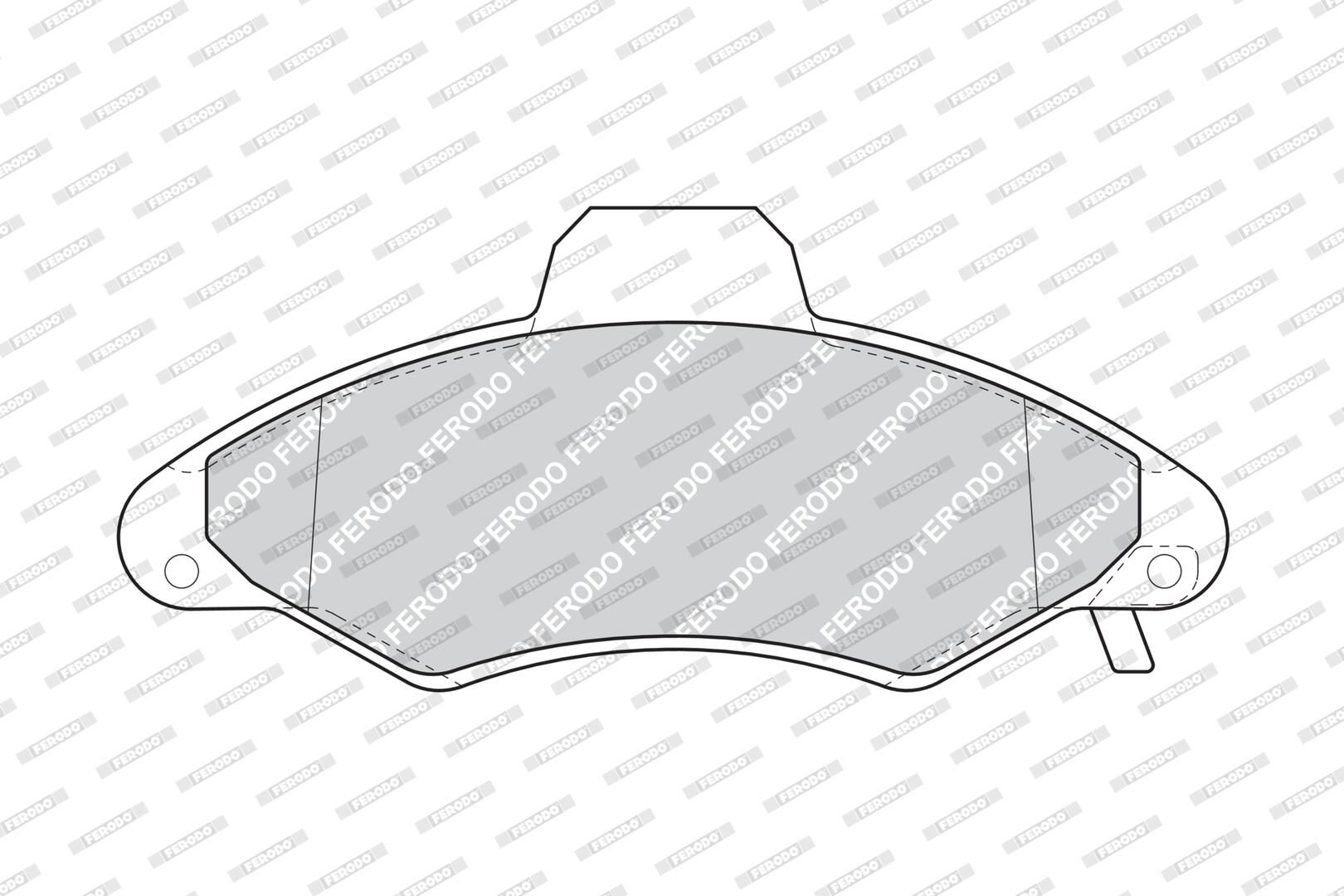 Bremsbelagsatz, Scheibenbremse