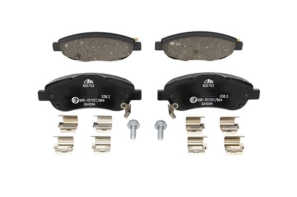 Bremsbelagsatz, Scheibenbremse