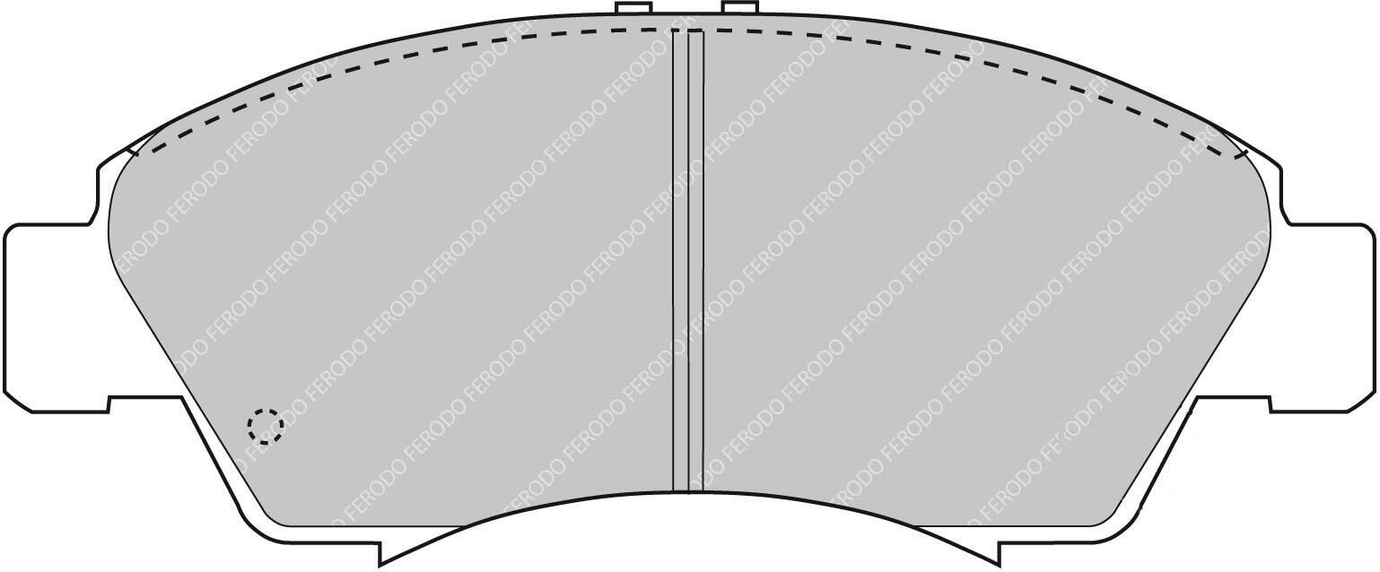 Bremsbelagsatz, Scheibenbremse