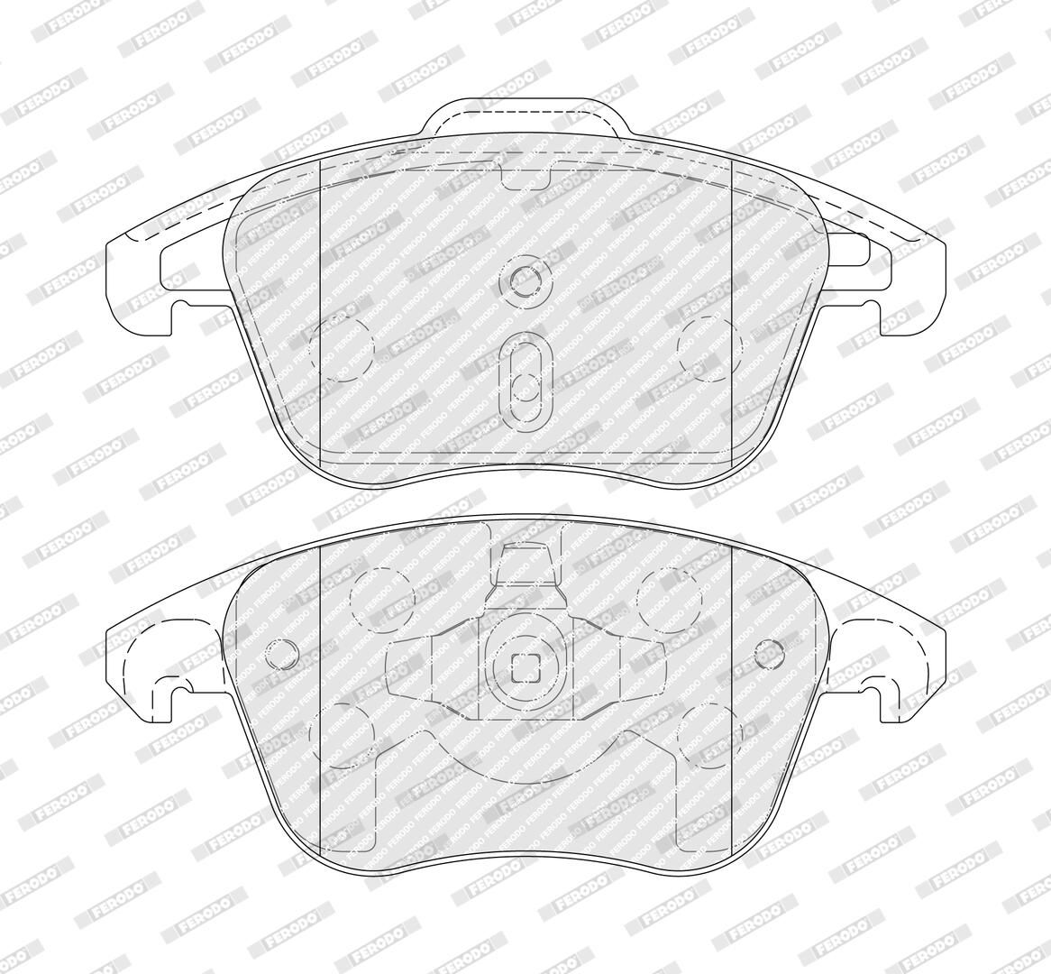 Bremsbelagsatz, Scheibenbremse