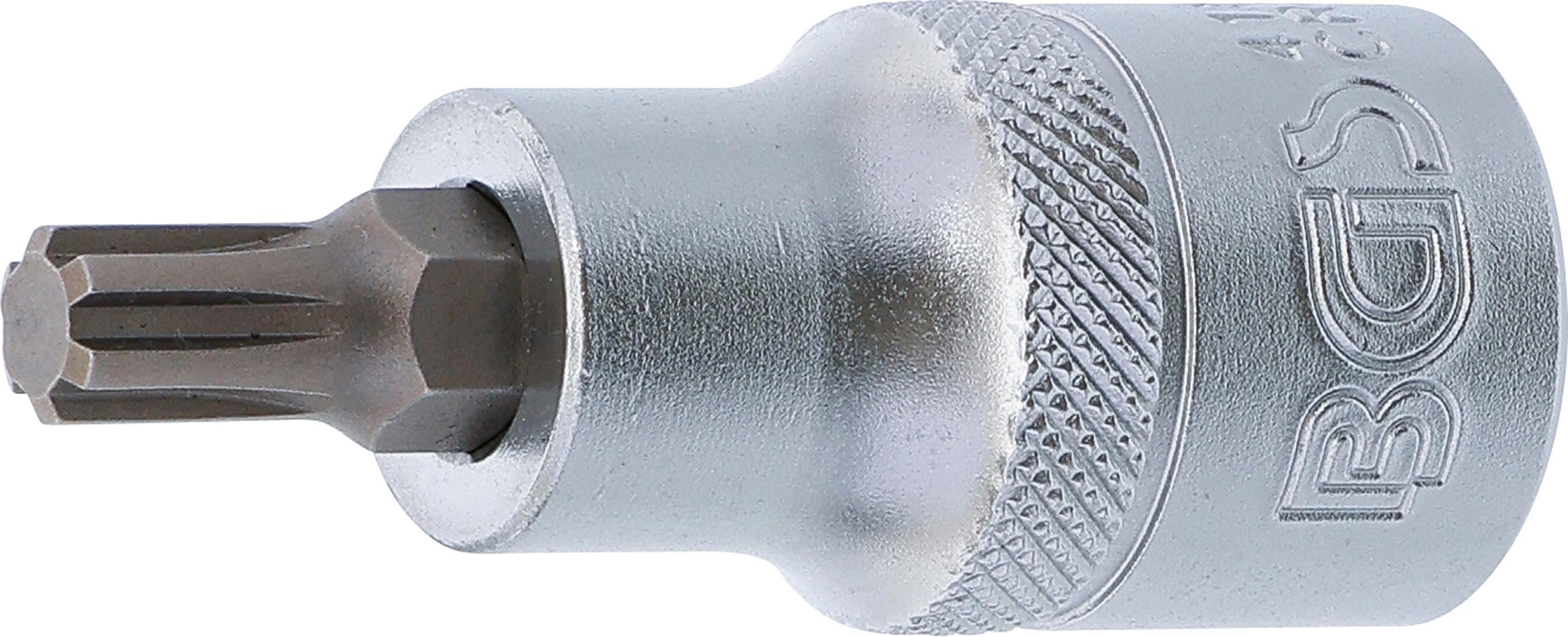BGS Bit-Einsatz | Antrieb Innenvierkant 12,5 mm (1/2") | Keil-Profil (für RIBE) M7