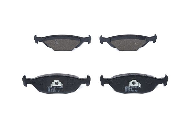 Bremsbelagsatz, Scheibenbremse