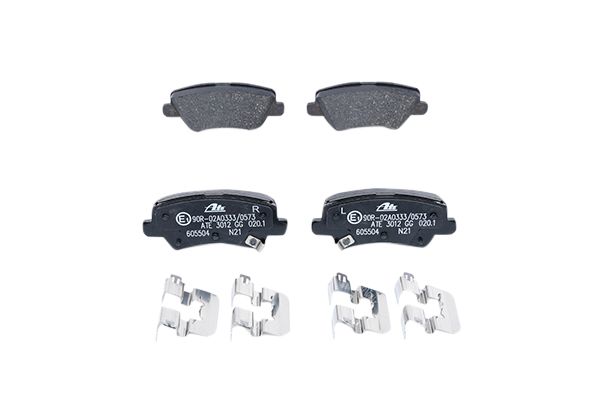 Bremsbelagsatz, Scheibenbremse