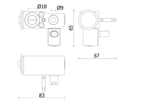 Expansionsventil, Klimaanlage