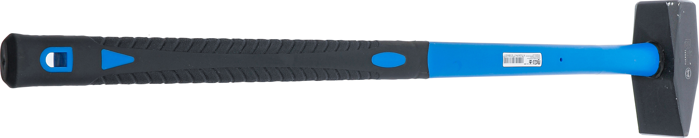 BGS Vorschlaghammer | DIN 1042 | Fiberglasstiel | Ø 65 mm | 5000 g
