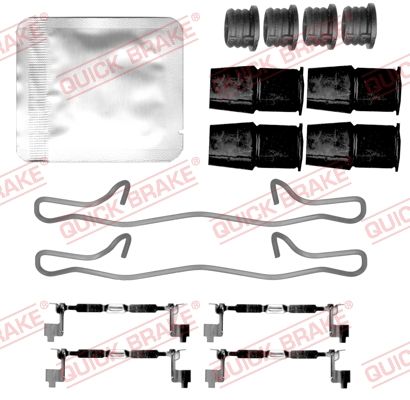 Zubehörsatz, Scheibenbremsbelag