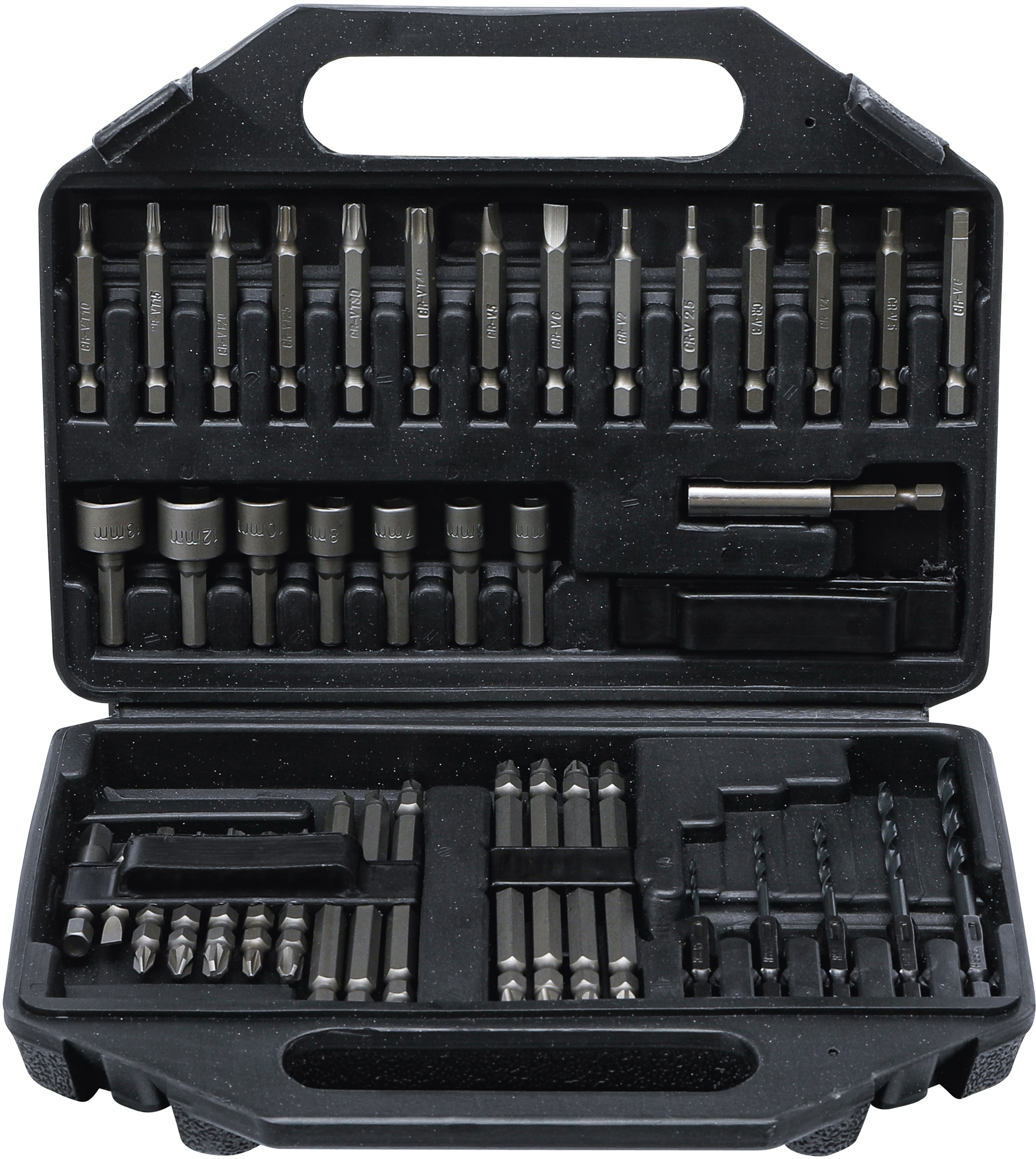 BGS Bohrmaschinen-Bit-Satz | Antrieb Außensechskant 6,3 mm (1/4") | 41-tlg.
