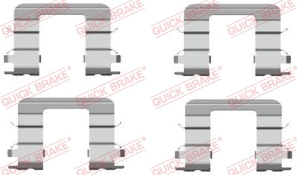 Zubehörsatz, Scheibenbremsbelag