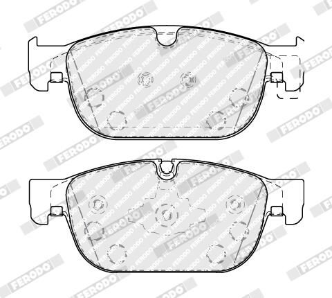 Bremsbelagsatz, Scheibenbremse