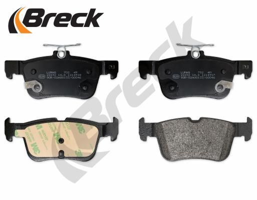 Bremsbelagsatz, Scheibenbremse