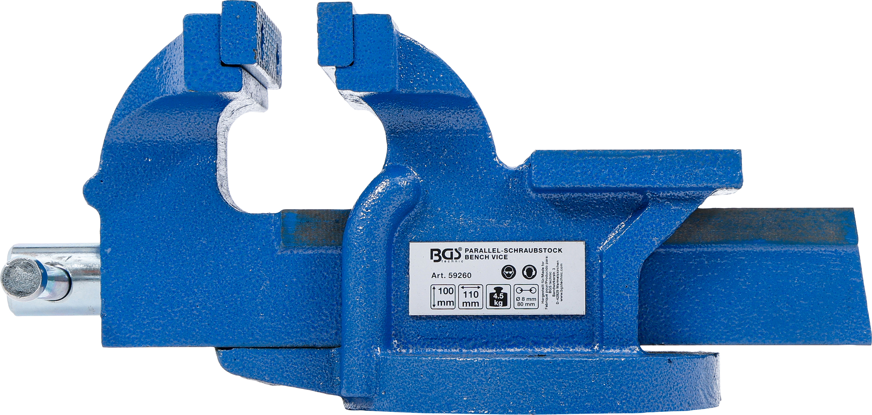 BGS Parallel-Schraubstock | 100 mm Spannbacken