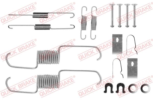 Zubehörsatz, Bremsbacken