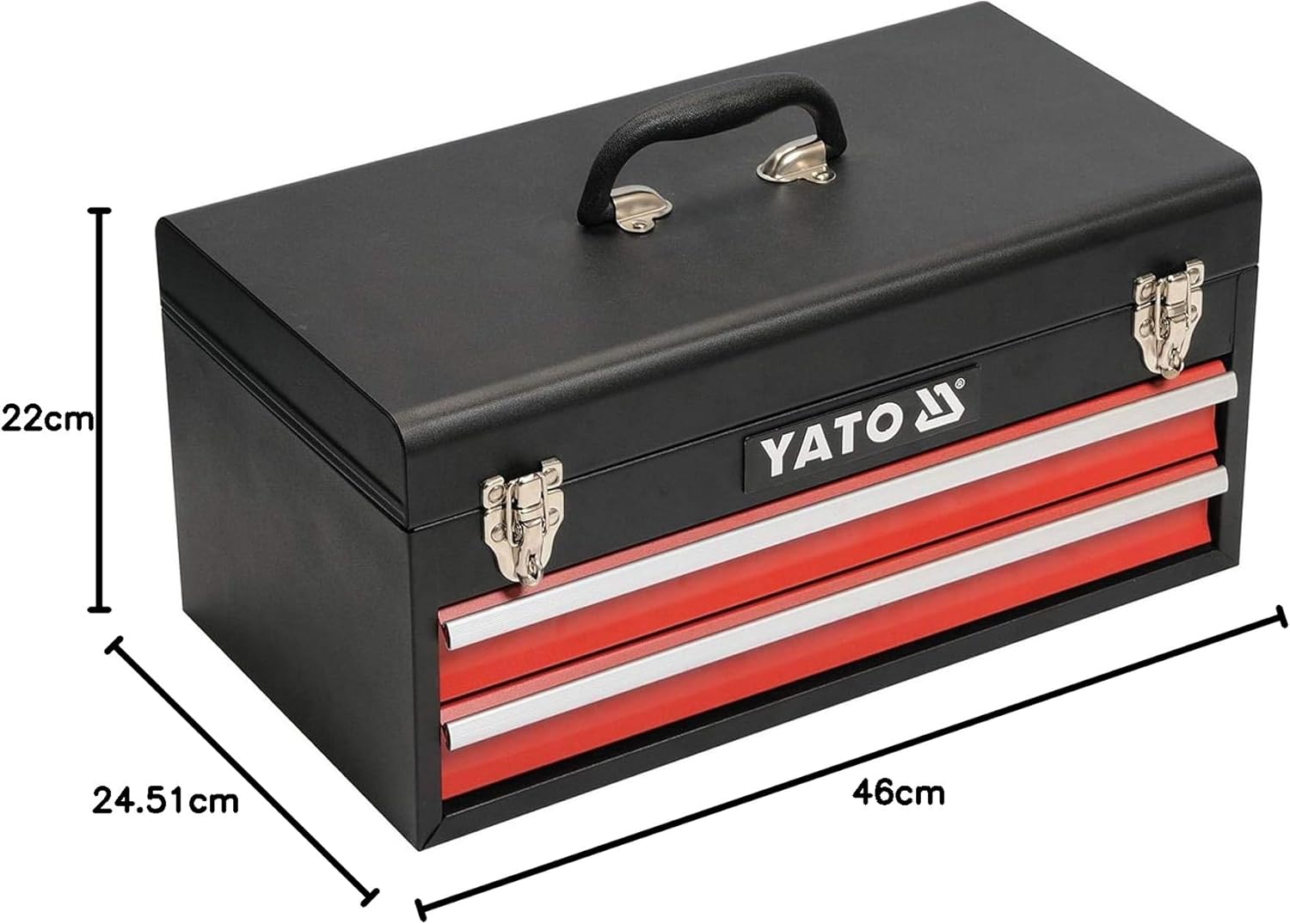 Yato Werkzeugkoffer Tool Box Werkzeugkasten Sortiment 80tlg