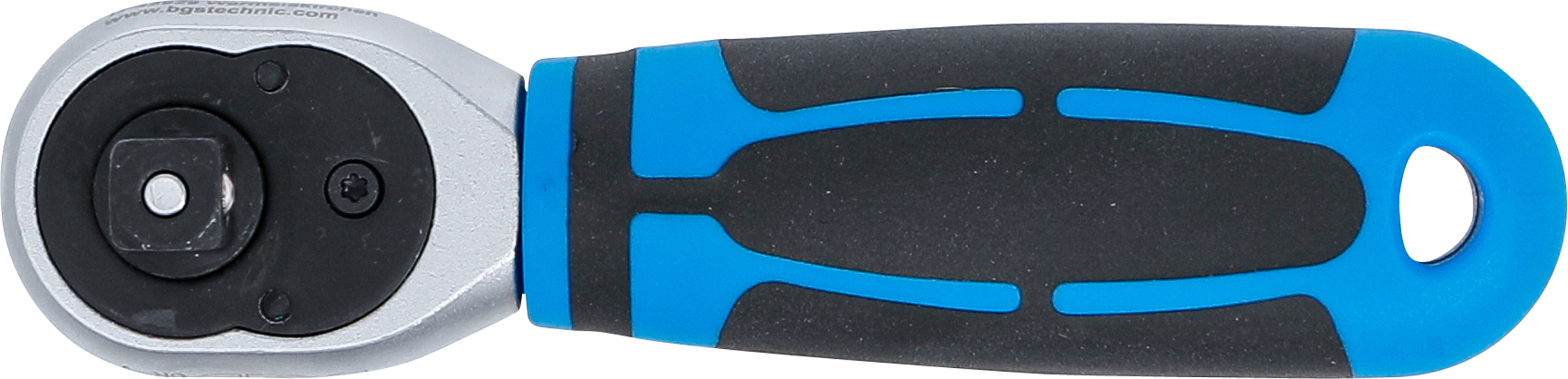 BGS Mini-Umschaltknarre | Abtrieb Außenvierkant 10 mm (3/8")