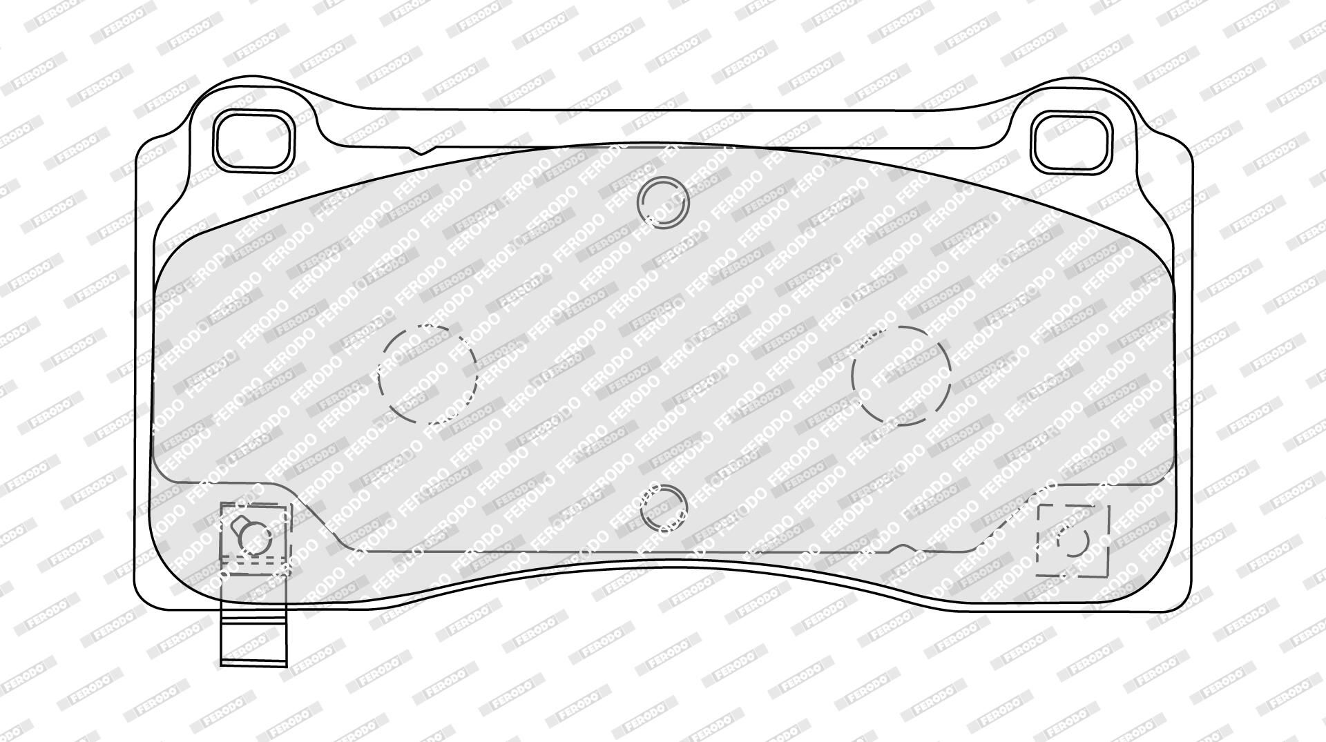 Bremsbelagsatz, Scheibenbremse