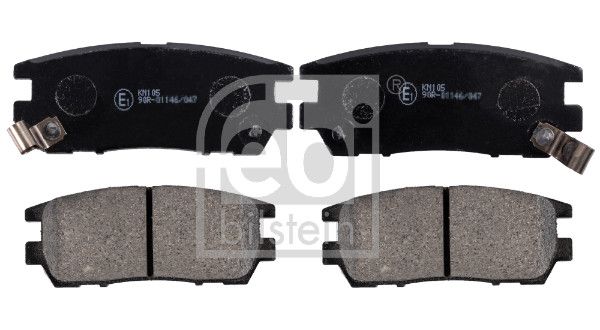 Bremsbelagsatz, Scheibenbremse