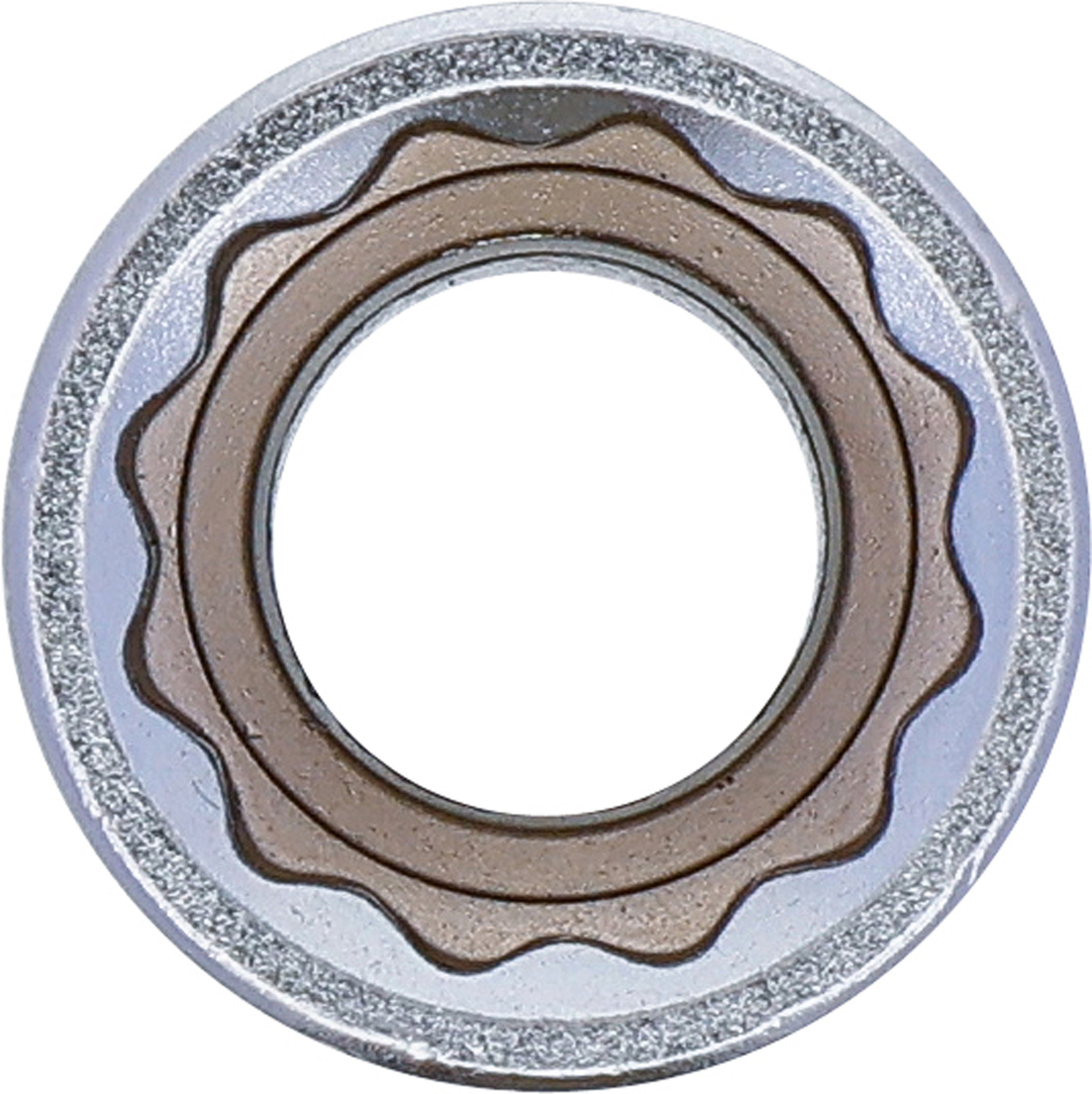 BGS Steckschlüssel-Einsatz Zwölfkant | Antrieb Innenvierkant 12,5 mm (1/2") | SW 15 mm