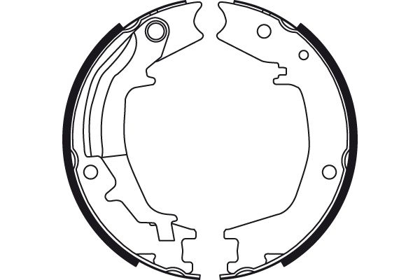 Bremsbackensatz, Feststellbremse