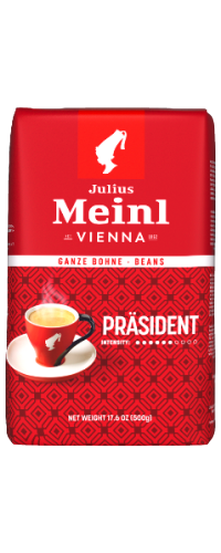 Julius Meinl Kaffee Präsident ganze Bohne 500 g