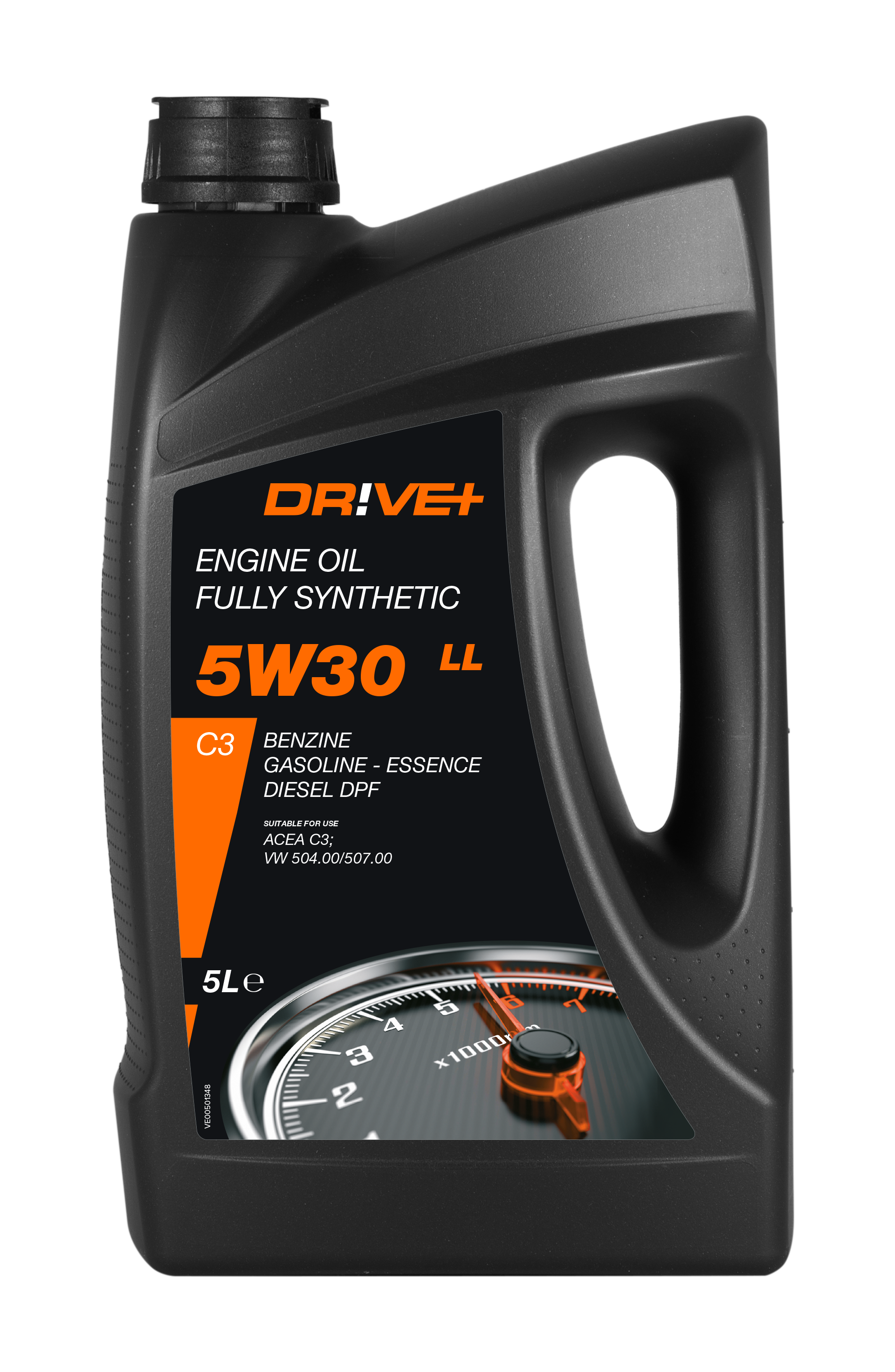 5W-30 Drive+ LL C3 LongLife Fully Synthetic Motoröl 5 Liter