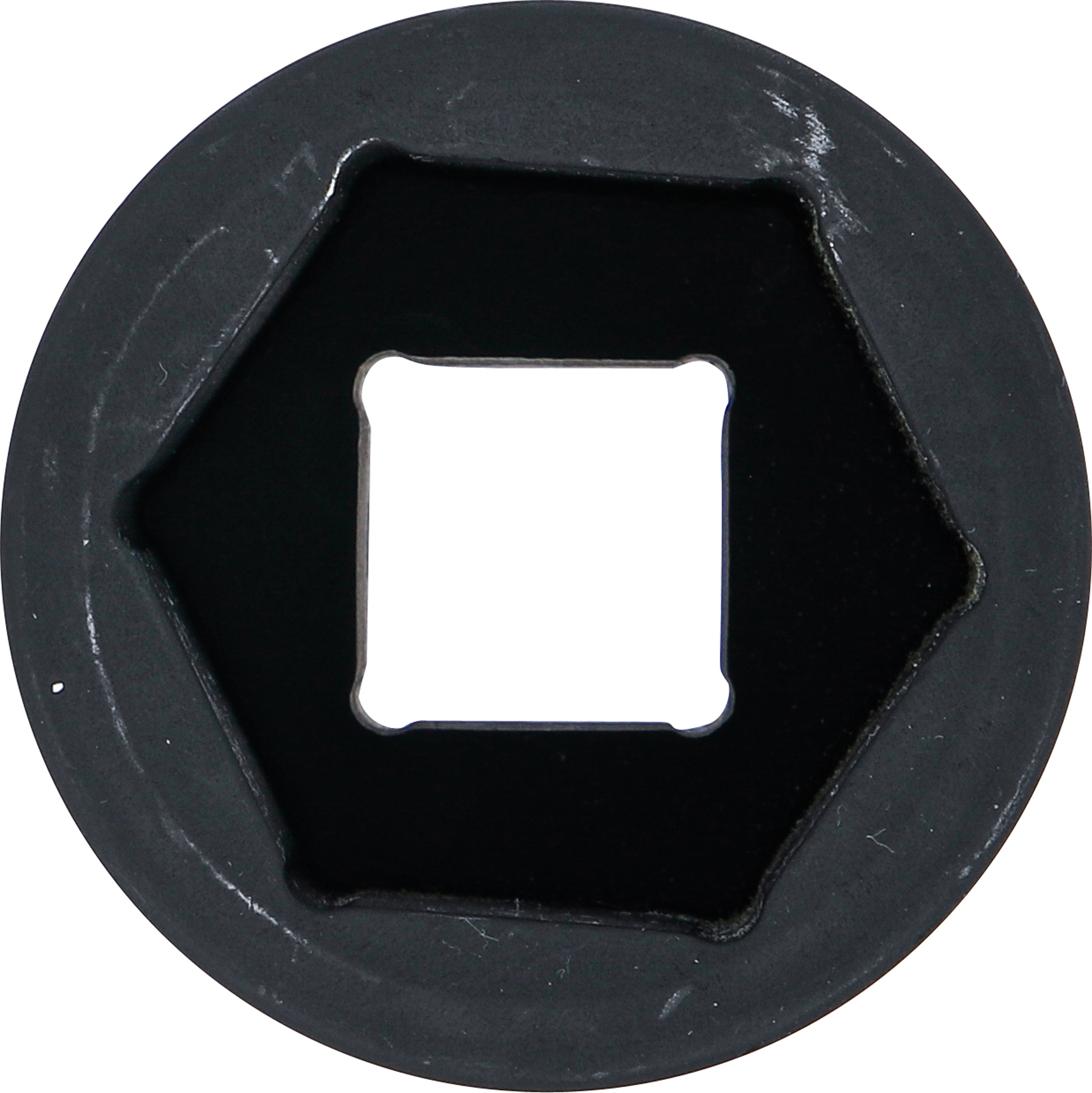 BGS Kraft-Steckschlüssel-Einsatz Sechskant, tief | Antrieb Innenvierkant 25 mm (1") | SW 50 mm