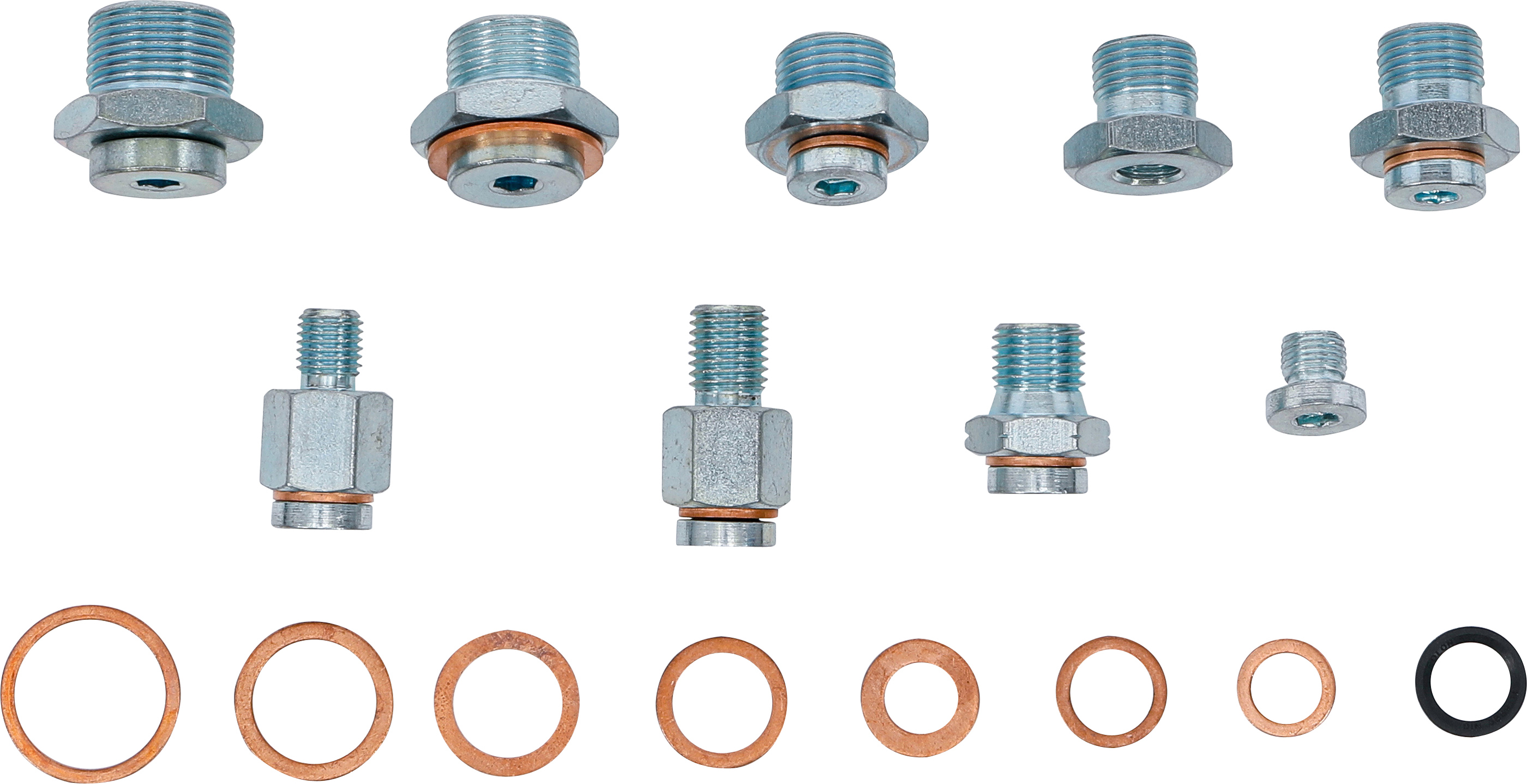 BGS Ölablassschrauben-Reparatur-Sortiment | 63-tlg.