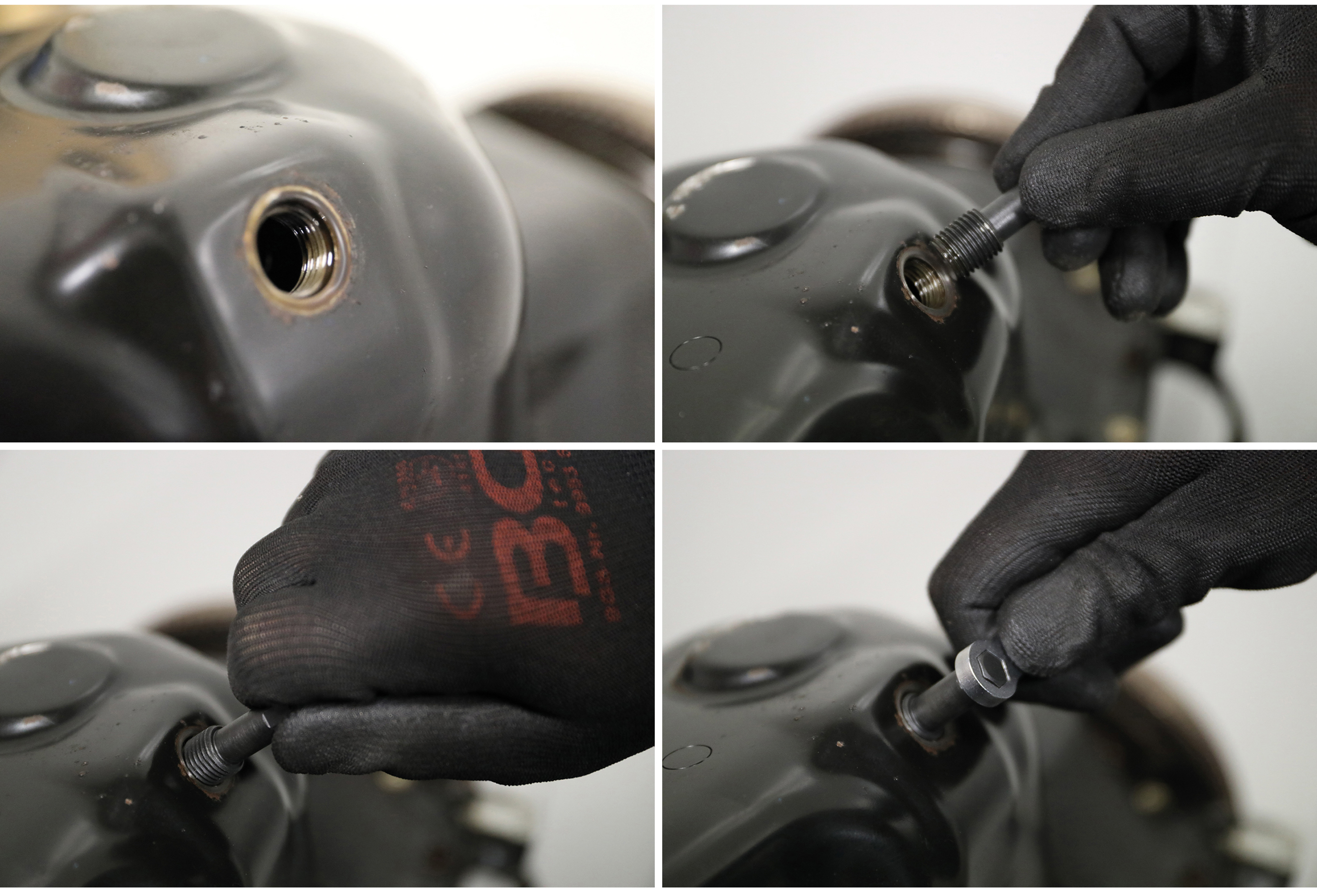 BGS Ölablass-Schrauben-Dichtsitz-Fräser-Satz | 8-tlg.