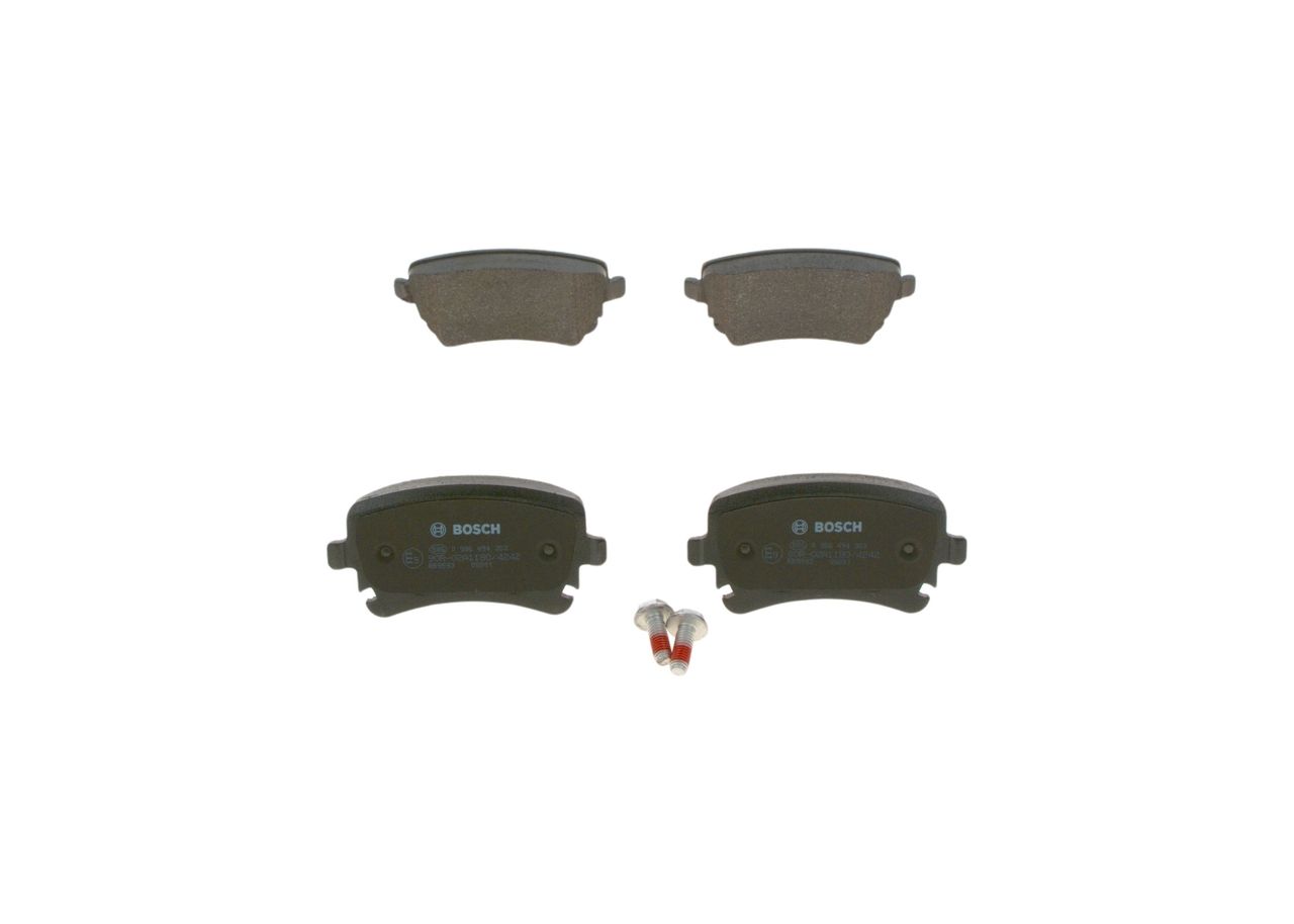 Bremsbelagsatz, Scheibenbremse