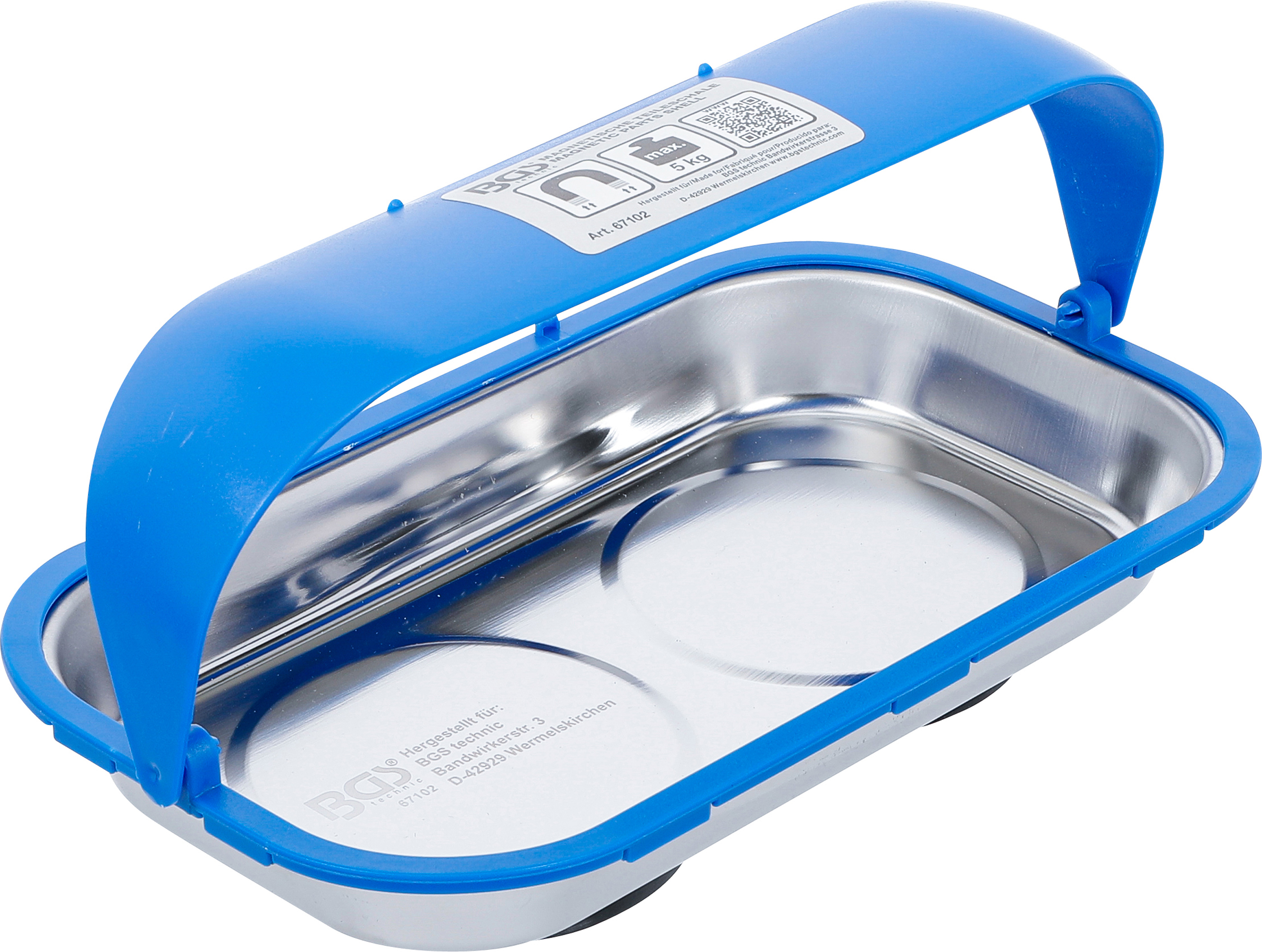 BGS Magnetische Teileschale mit Schirm