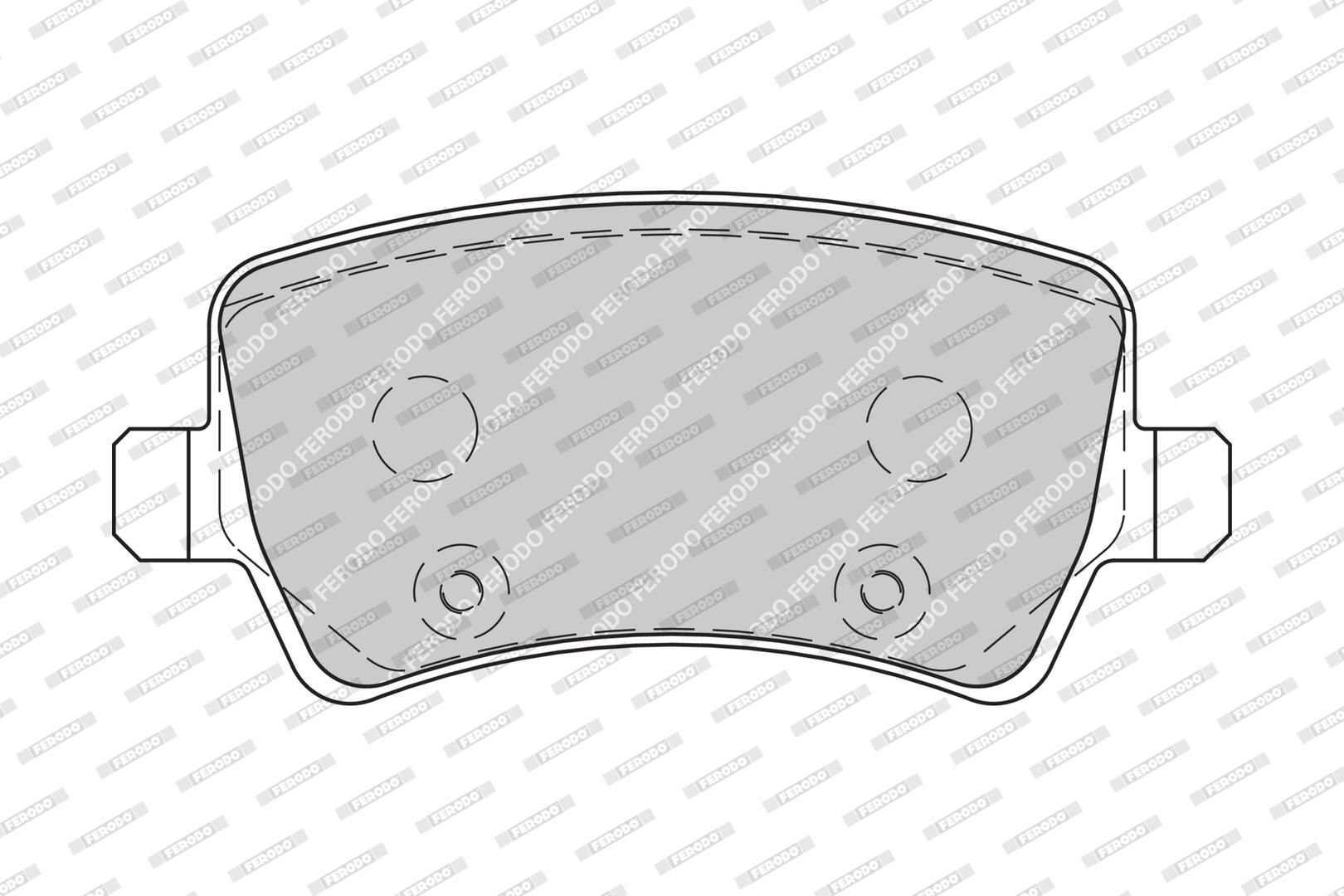 Bremsbelagsatz, Scheibenbremse