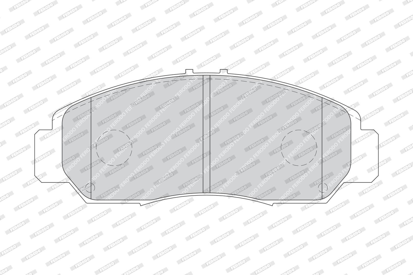 Bremsbelagsatz, Scheibenbremse