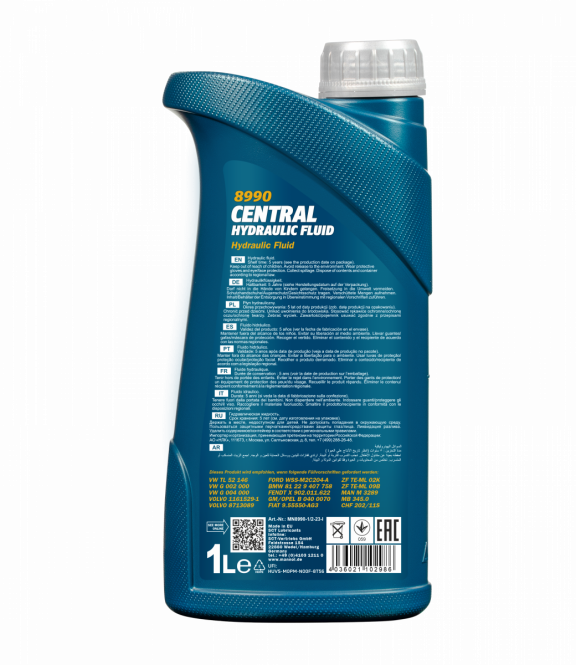 Mannol 8990 Central Hydraulic Fluid CHF 1 Liter