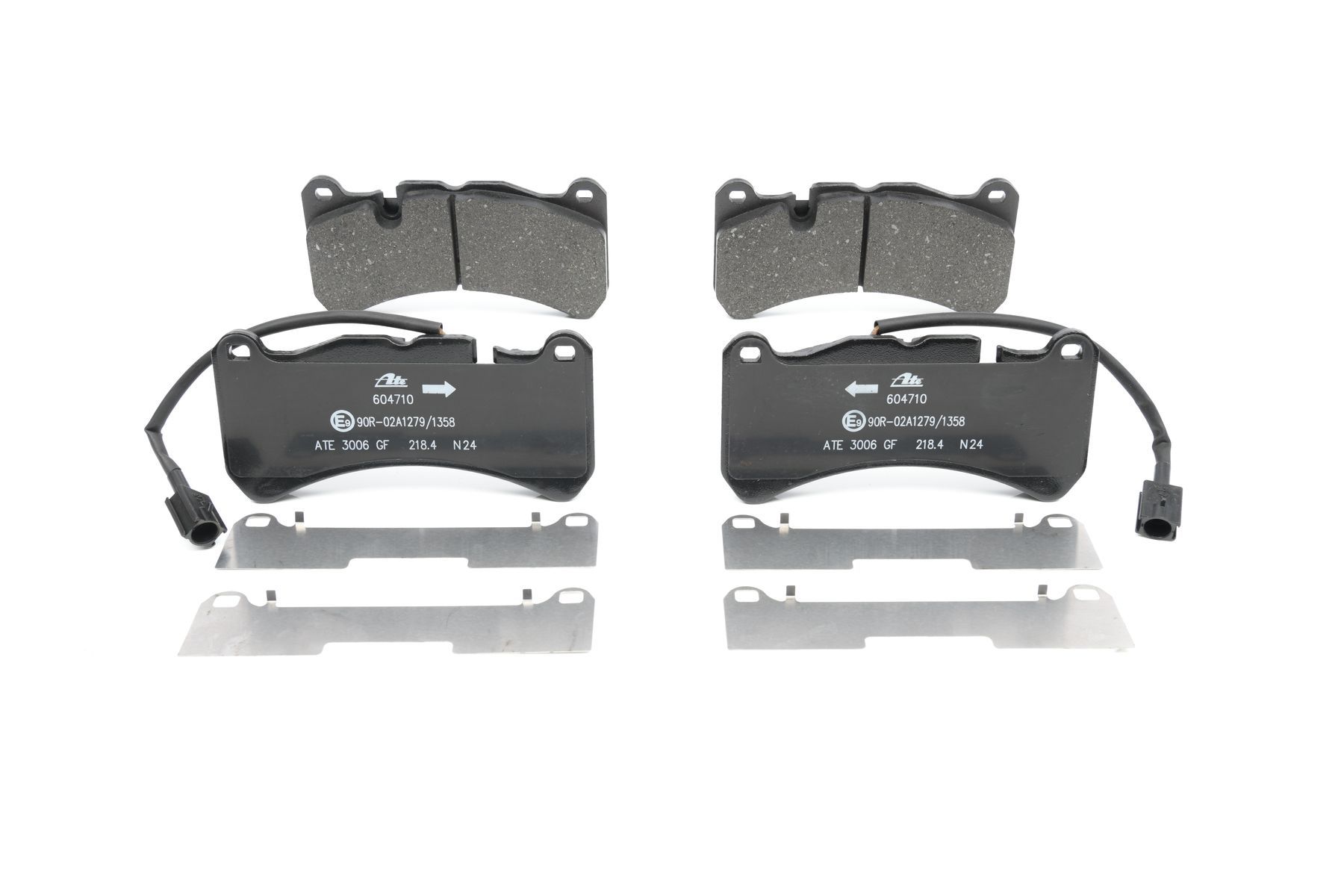 Bremsbelagsatz, Scheibenbremse