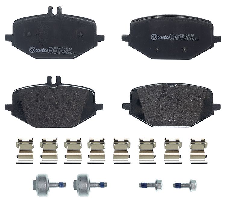 Bremsbelagsatz, Scheibenbremse