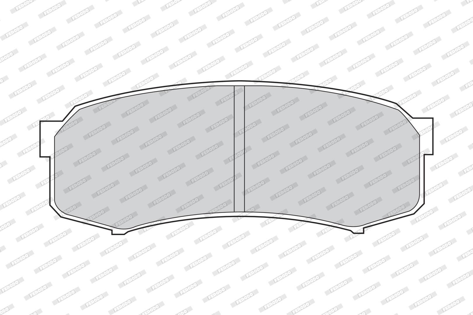 Bremsbelagsatz, Scheibenbremse