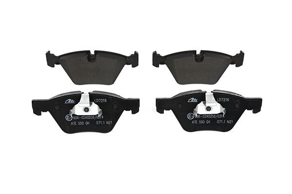 Bremsbelagsatz, Scheibenbremse