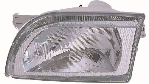 Scheinwerfer R (H4, elektrisch, ohne motor, einsatzfarbe: chrom) passt zu: FORD TRANSIT IV FL, TRANSIT IV FL II 01.91-07.00