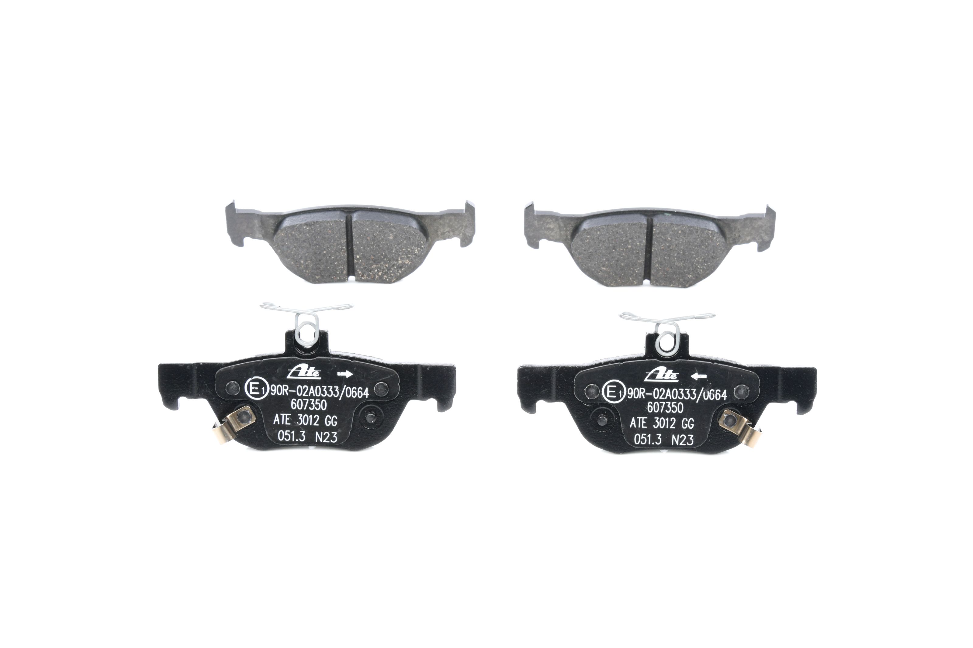 Bremsbelagsatz, Scheibenbremse