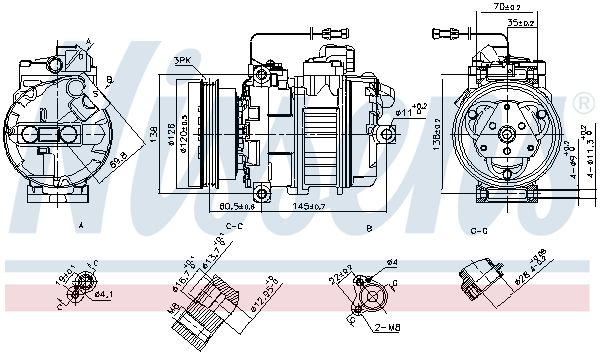 Kompressor, Klimaanlage