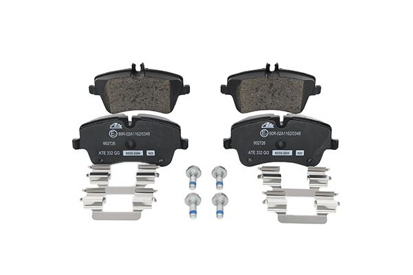 Bremsbelagsatz, Scheibenbremse