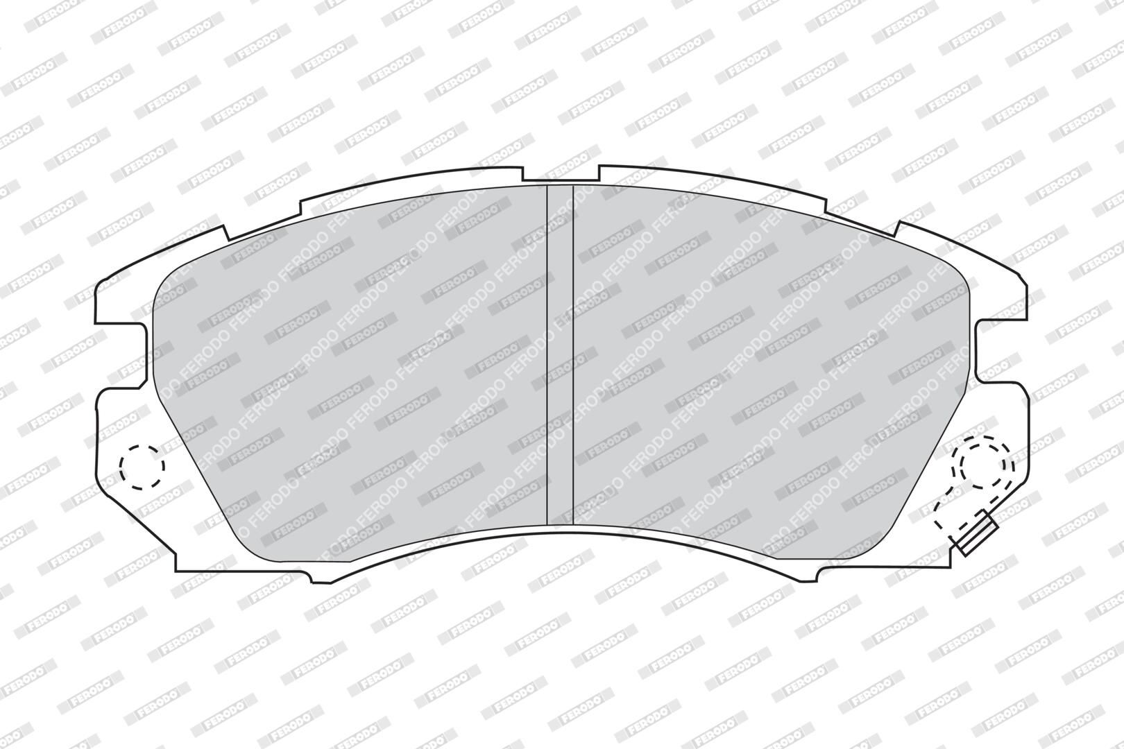 Bremsbelagsatz, Scheibenbremse