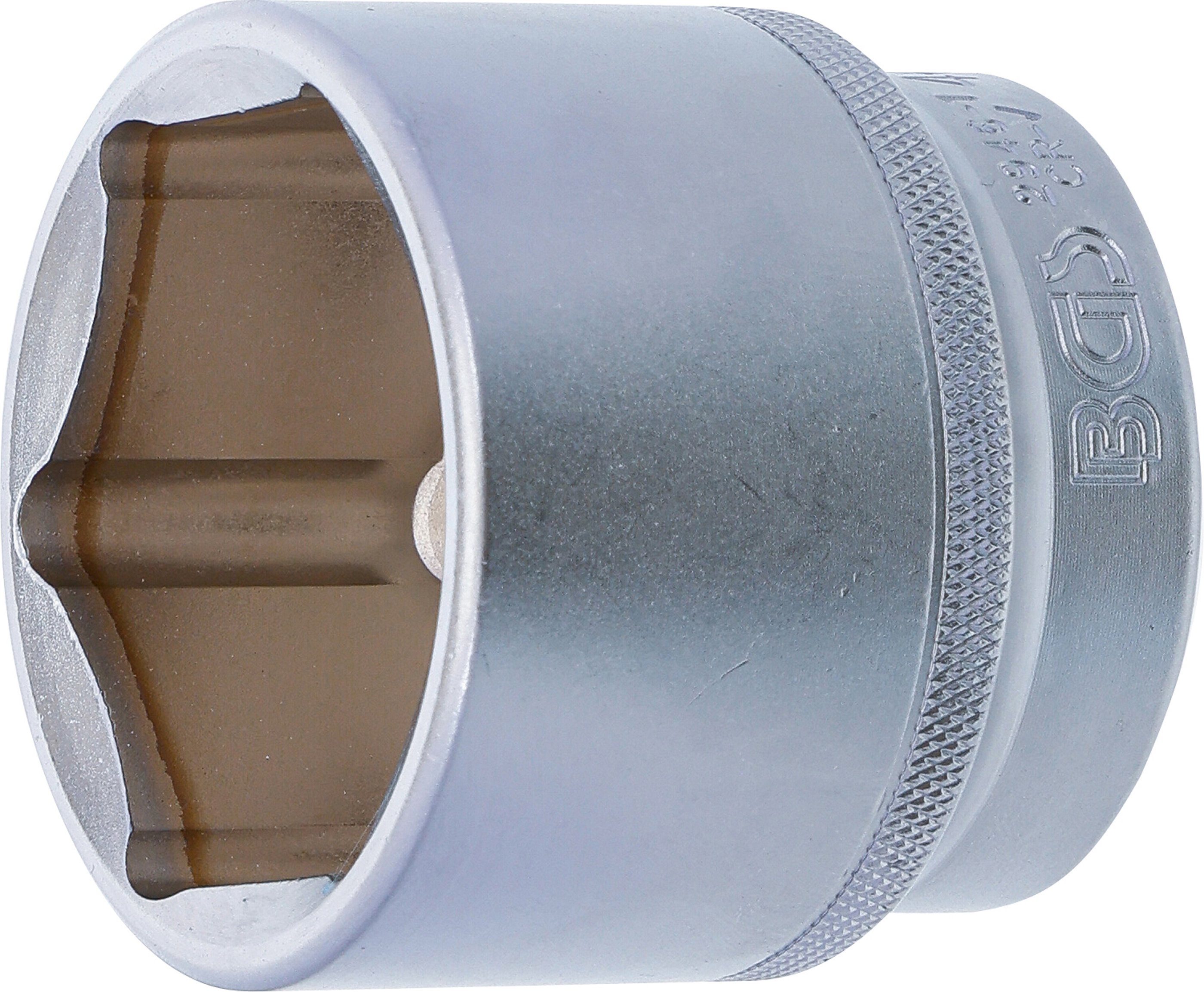 BGS Steckschlüssel-Einsatz Sechskant | Antrieb Innenvierkant 12,5 mm (1/2") | SW 46 mm