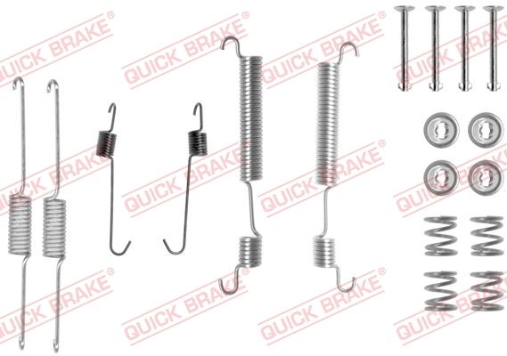 Zubehörsatz, Bremsbacken