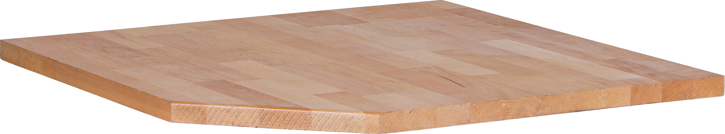 BGS Massivholz-Arbeitsplatte | Eckbereich
