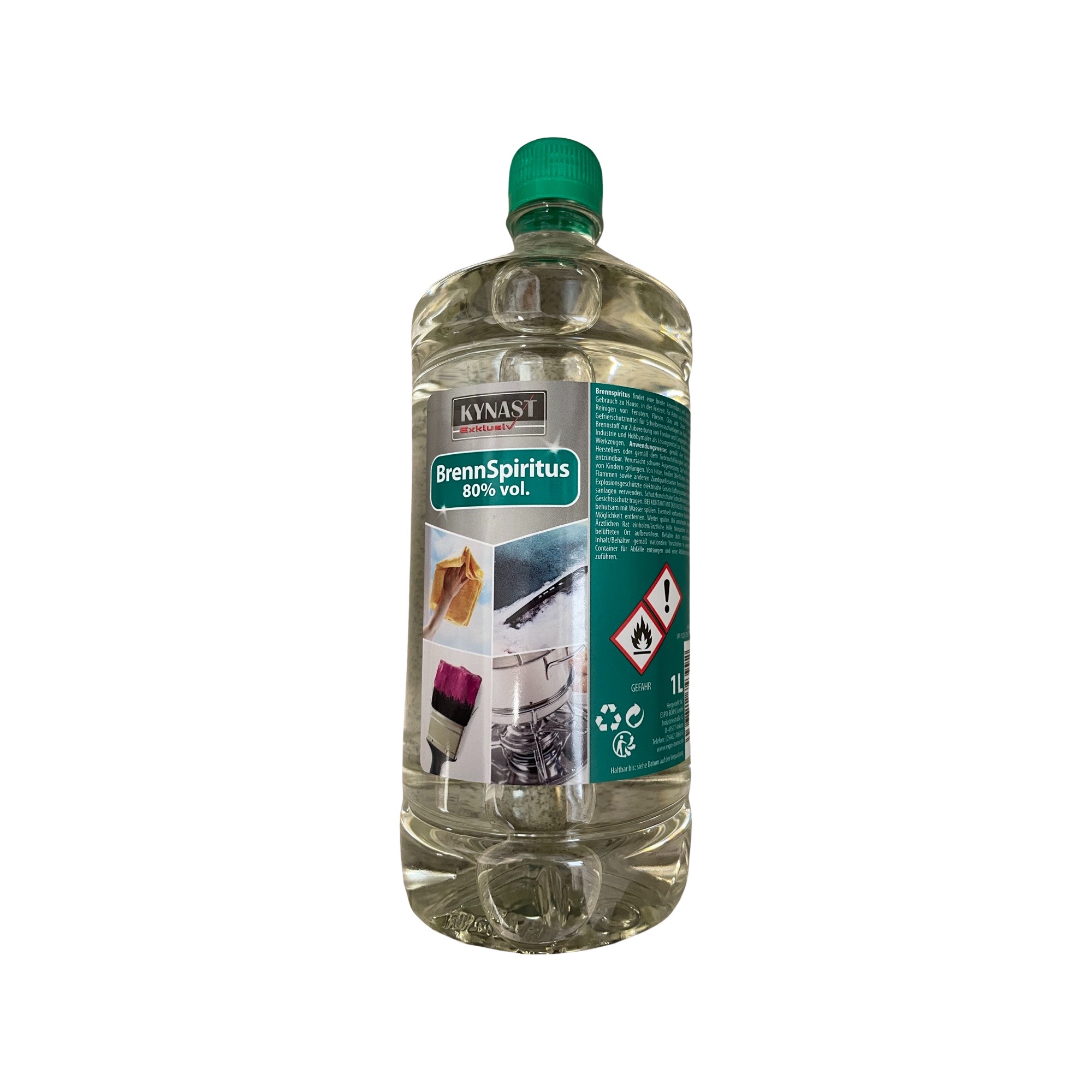 Kynast Exklusiv BrennSpiritus Brenn Spiritus 1 Liter