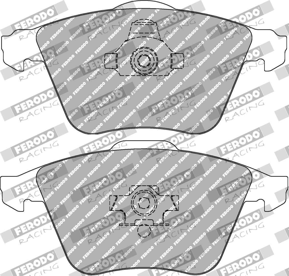 Bremsbelagsatz, Scheibenbremse